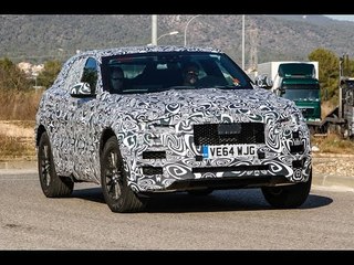 Jaguar F Pace Spied For First Time | TAKE A LOOK !