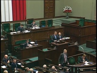 Poseł Stanisław Szwed - Wystąpienie z dnia 15 stycznia 2015 roku.