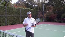 Tennis High Backhand Volley - 2 Problems - 2 Solutions