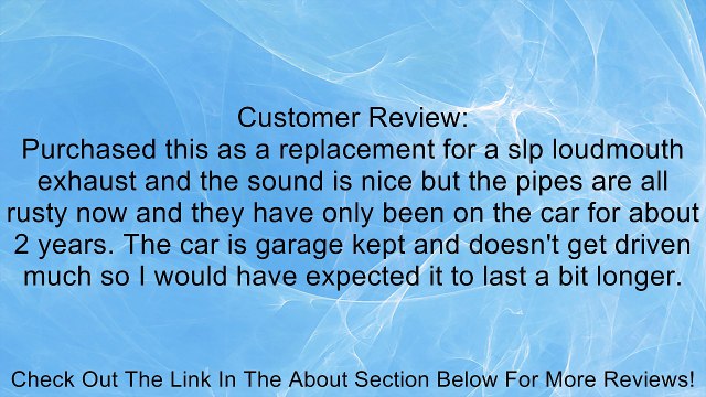 Hooker 16811HKR 98-02 Camaro/Firebird Review