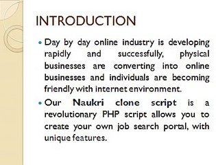 Naukri clone script