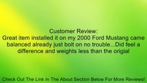 Ford Racing M4602J Heavy Duty Aluminum Driveshaft Assembly For Select Mustang/Cobra Cars Review