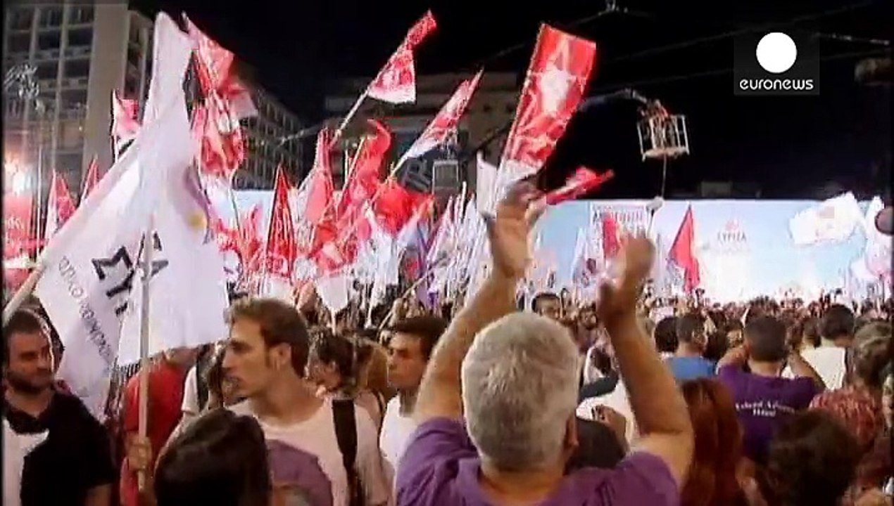Griechische syriza-partei in umfragen vor der wahl weiterhin vorn