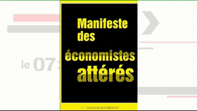 L'éco du jour : Le manifeste des économistes attérés et l'ombre de Bernard Maris