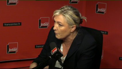 Marine Le Pen : "C'est tellement facile de défendre la liberté d'expression de ceux qui pensent comme vous"
