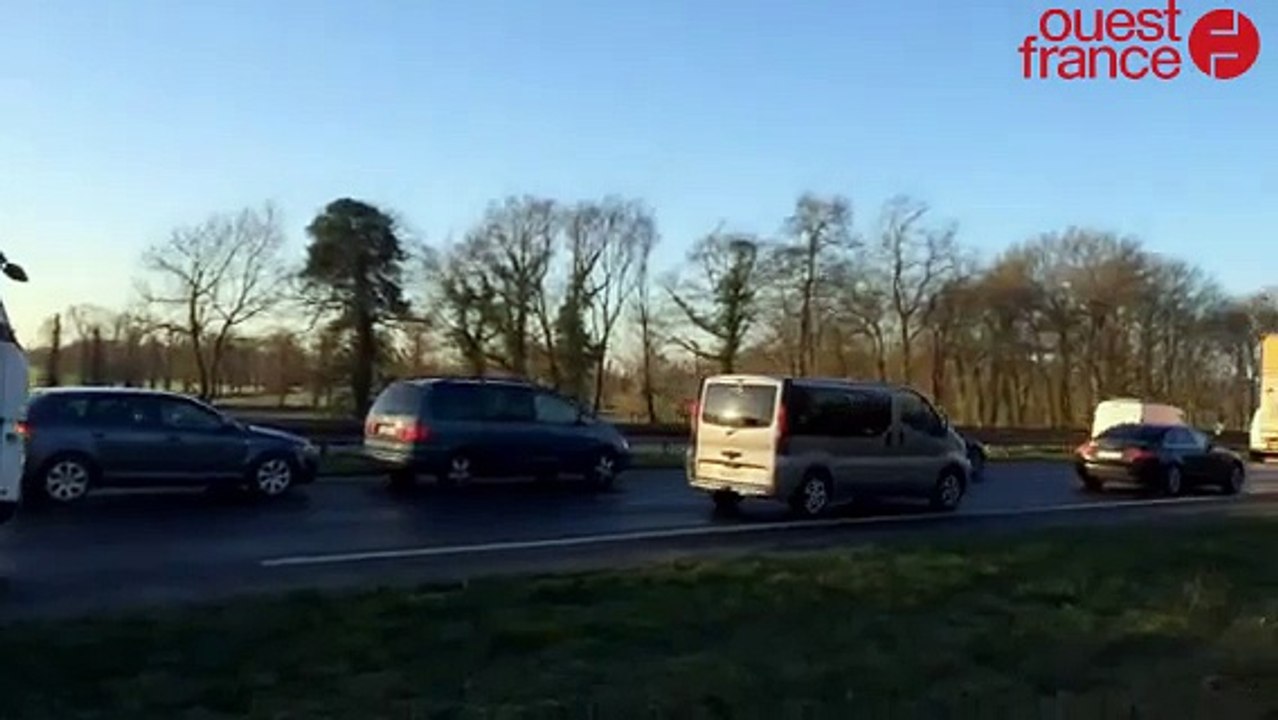 Opération des routiers près d'Alma