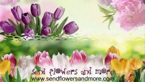 Online Beautiful Tulips Flower Bouquet