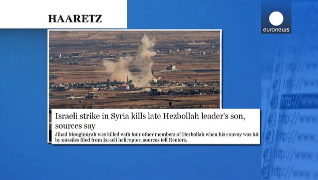 مقتل ستة من حزب الله بينهم مسؤول عسكري ونجل عماد مغنية في غارة اسرائيلية على الجولان