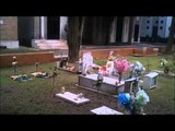 Aversa (CE) - Cimitero, un guasto tiene spente le lampade perenni (18.01.15)