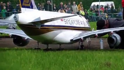 A Gigantic Remote Control A380 Airbus taking off