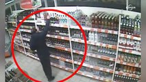 Rusya’da market hırsızı kaçamadı