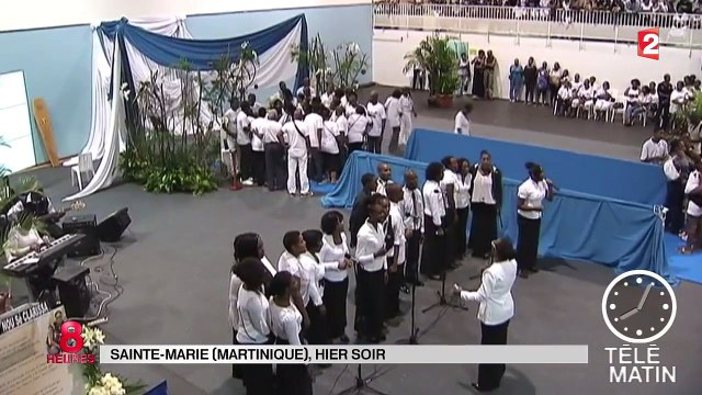 Veillée funèbre en Martinique pour Clarissa Jean-Philippe