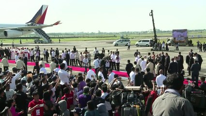 El Papa termina su gira de Asia