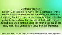 Dorman 800-604 Transmission Connector GM Truck 96-00 Review