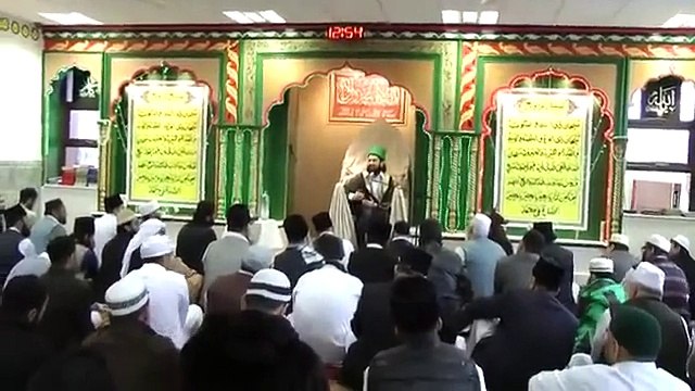 Jummah in Oldham Beyaan by Sheikh Muhammad Naqeeb ur Rehman Sahib Eidgah Sharifuk