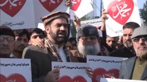 MQI/PAT Protest Rally against Blasphemous Cartoons | 16-01-2015