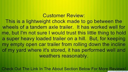 FloTool 11933MI Chock and Block Review