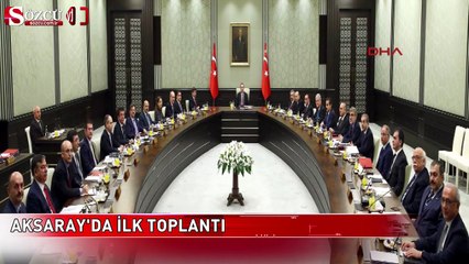 Saray'da tarihi toplantı!
