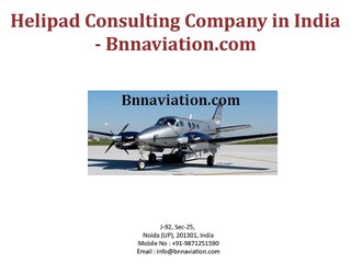 Where You Can Get Helipad Consulting Service in India
