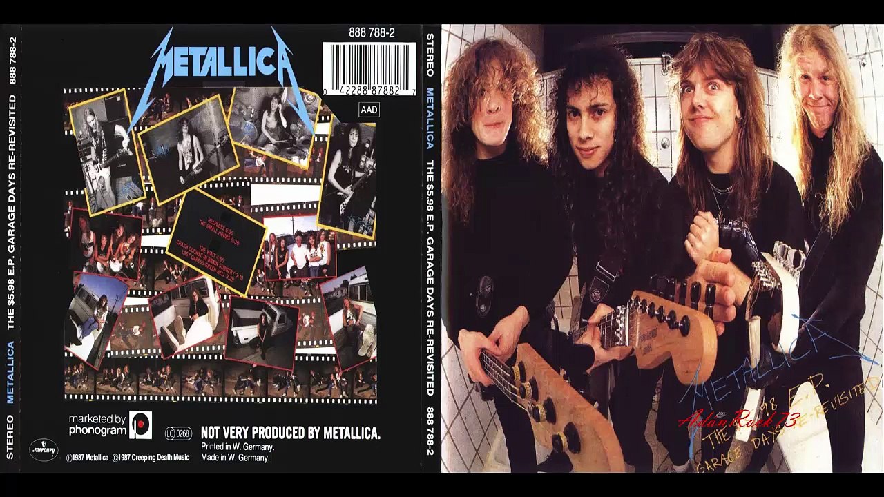 Metallica - Helpless (1987 The $9.98 Cd Garage Days)