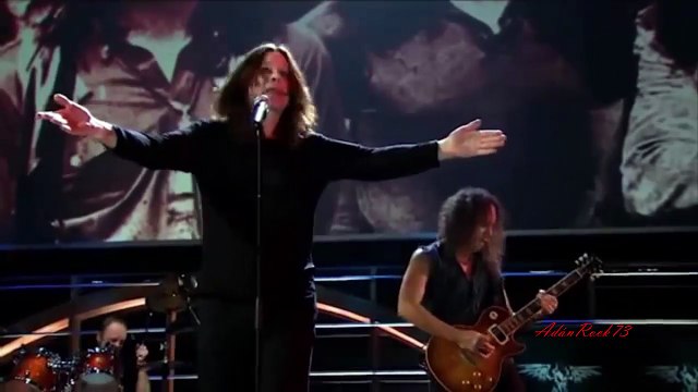 Metallica & Ozzy Osbourne - Iron Man & Paranoid (RnR Hall of Fame '09)