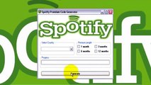 Spotify Premium Code Account Generator - 2014 Working 100%