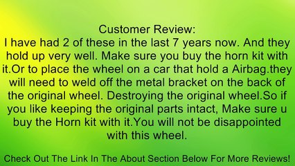 Grant 334 Wheel Black Foam Cushion Smooth Review