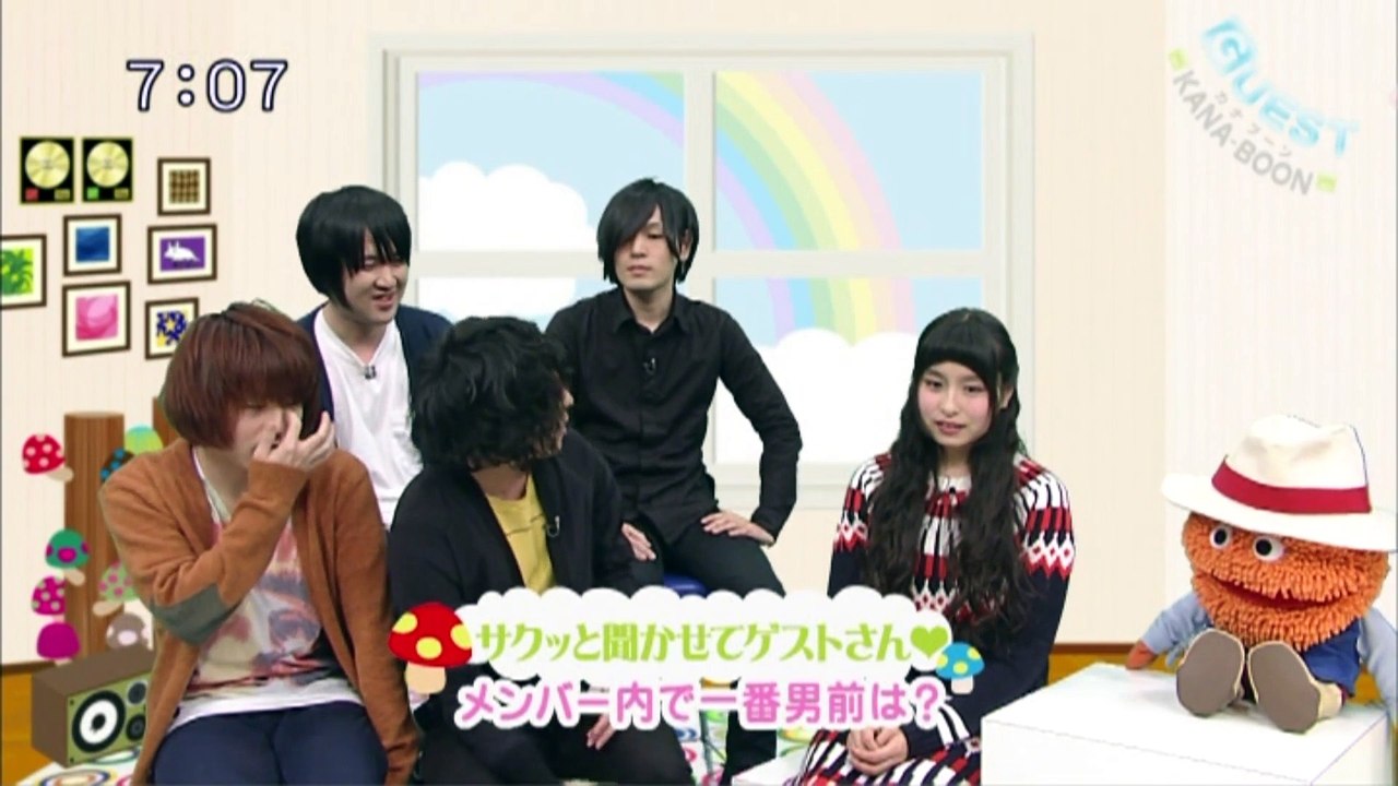 sakusaku.15.01.19 (2)　必殺男前返し...KANA-BOON登場
