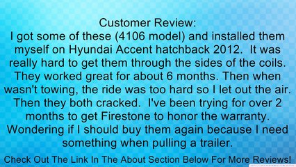 Firestone W237604108 Coil-Rite Kit Review