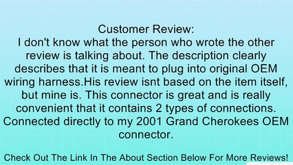 Hopkins Plug-In Simple 42145 Dodge Multitow 7:4 OE Replacement Harness, 2004 Review