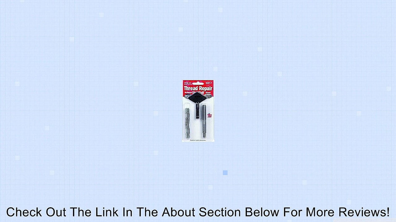 Heli-Coil 55217 7/16-14 Kit Review