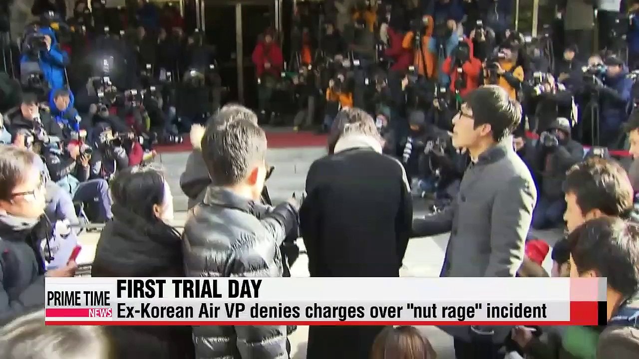 Ex-Korean Air VP denies any charges in "nut rage" trial