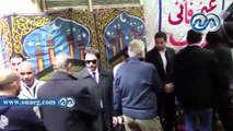 بالفيديو.. شخصيات عامة تؤدي واجب العزاء في وفاة المنتج محمد حسن رمزي