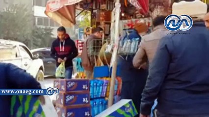 حي مدينة نصر يزيل اشغالات الأكشاك المخالفة