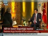 Başbakan Ahmet Davutoğlu NTV Özel Yayını - Karikatür Gerginliği, Paris Saldırıları, Dink Soruşturması