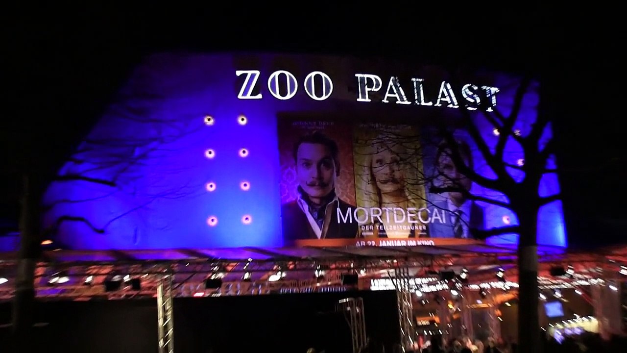 "Mortdecai"-Weltpremiere mit Johnny Depp in Berlin
