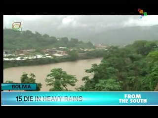 15 Dead after torrential rains in Bolivia