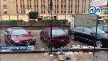 بالفيديو.. أمطار غزيرة تغمر شوارع محافظة كفر الشيخ