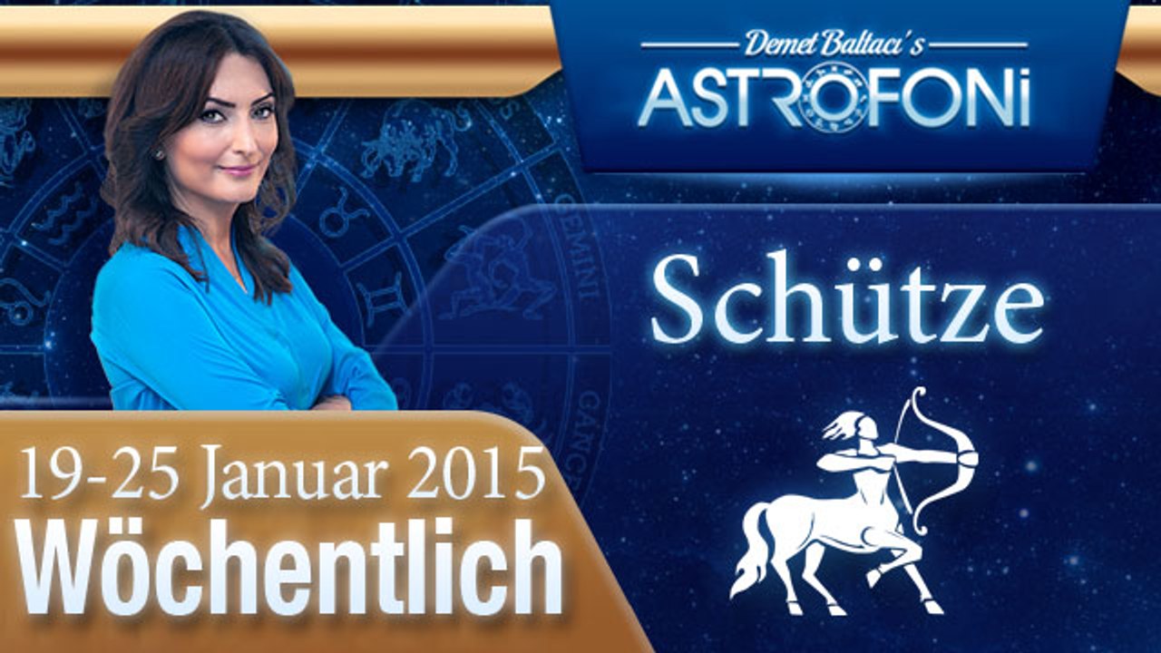 Monatliches Horoskop zum Sternzeichen Schütze (19-25 Januar 2015)