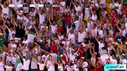 هدف ايران على الامارات في الجولة الثالثة من المجموعة الثالثة لكأس اسيا 2015