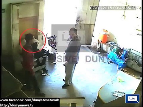 CCTV Footage Factory supervisor killed for not complying to extortion