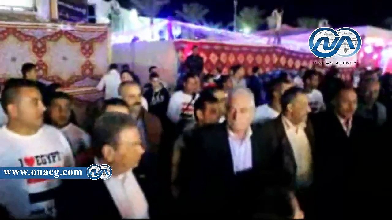 محافظ جنوب سيناء خلال مشاركته فى مبادرة " حلوة يا بلدي " لتنشيط السياحة