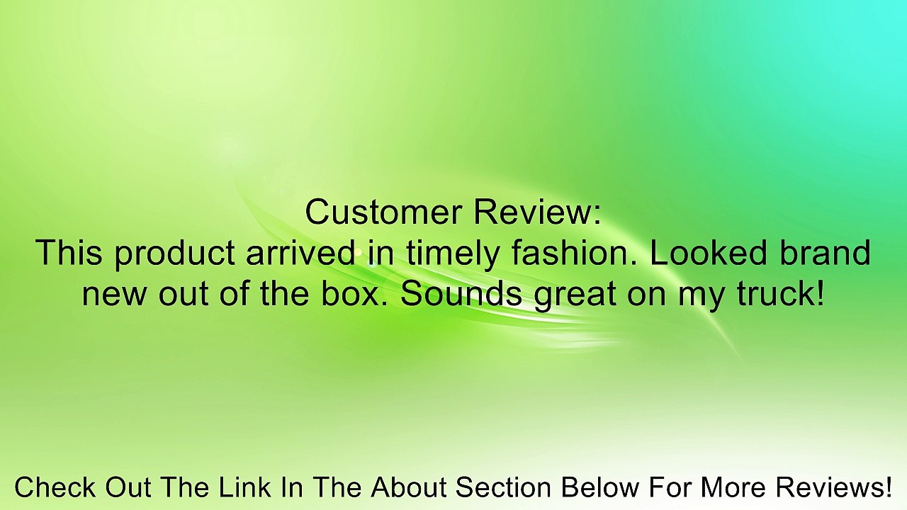 Flowmaster 524554 Super 50 Muffler - 2.25 Dual IN / 2.25 Dual OUT - Moderate Sound Review