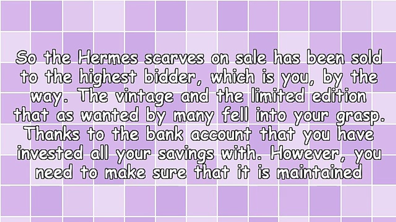 How To Wash A Hermes Scarves On Sale