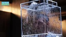 Lionel Messi vs rain, sun, snow, flashes and even strokes Gillete