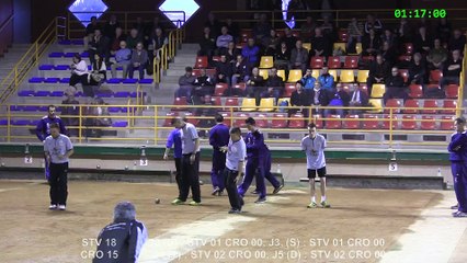 Quatrième tour, Saint-Vulbas contre CRO Lyon, Sport Boules, J10 Elite, Saison 2014 /2015