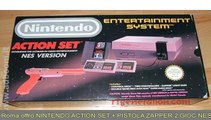 ROMA,    NINTENDO ACTION SET + PISTOLA ZAPPER 2 GIOC NES EURO 290