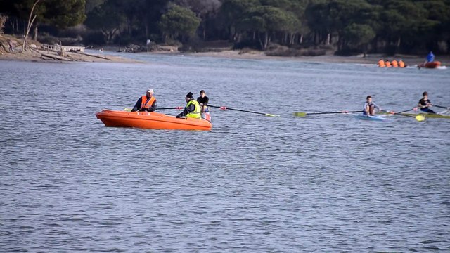 Premiere course pour romain cedric julien en 4 avec theo a la grande motte