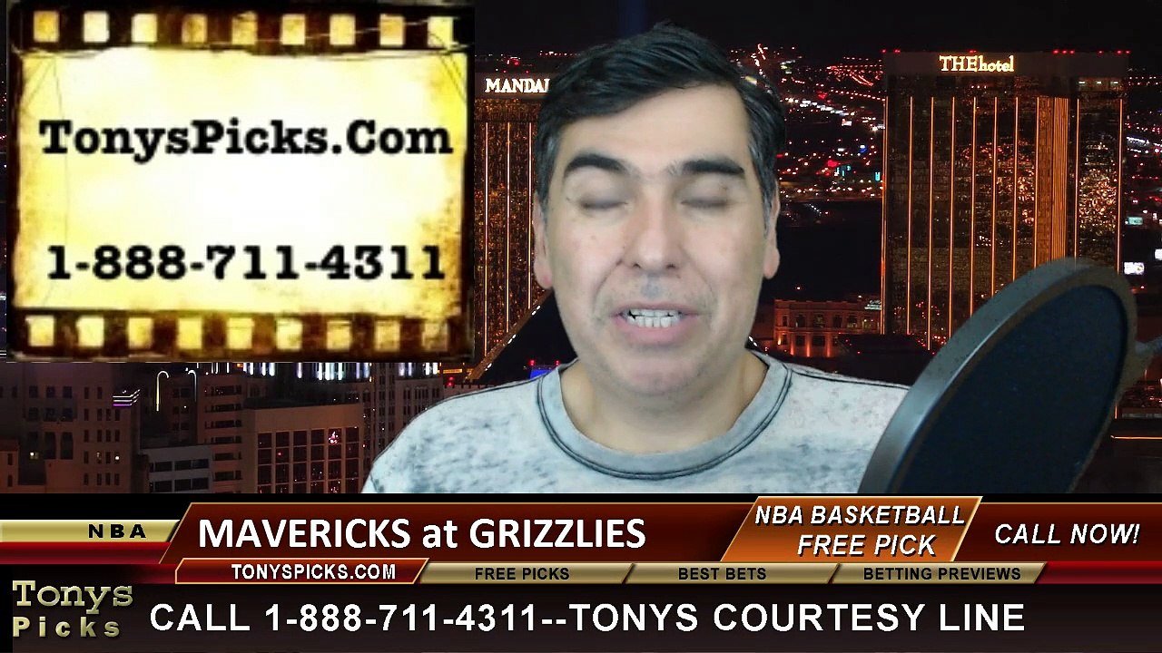 Memphis Grizzlies vs. Dallas Mavericks Free Pick Prediction NBA Pro Basketball Odds Preview 1-19-2015