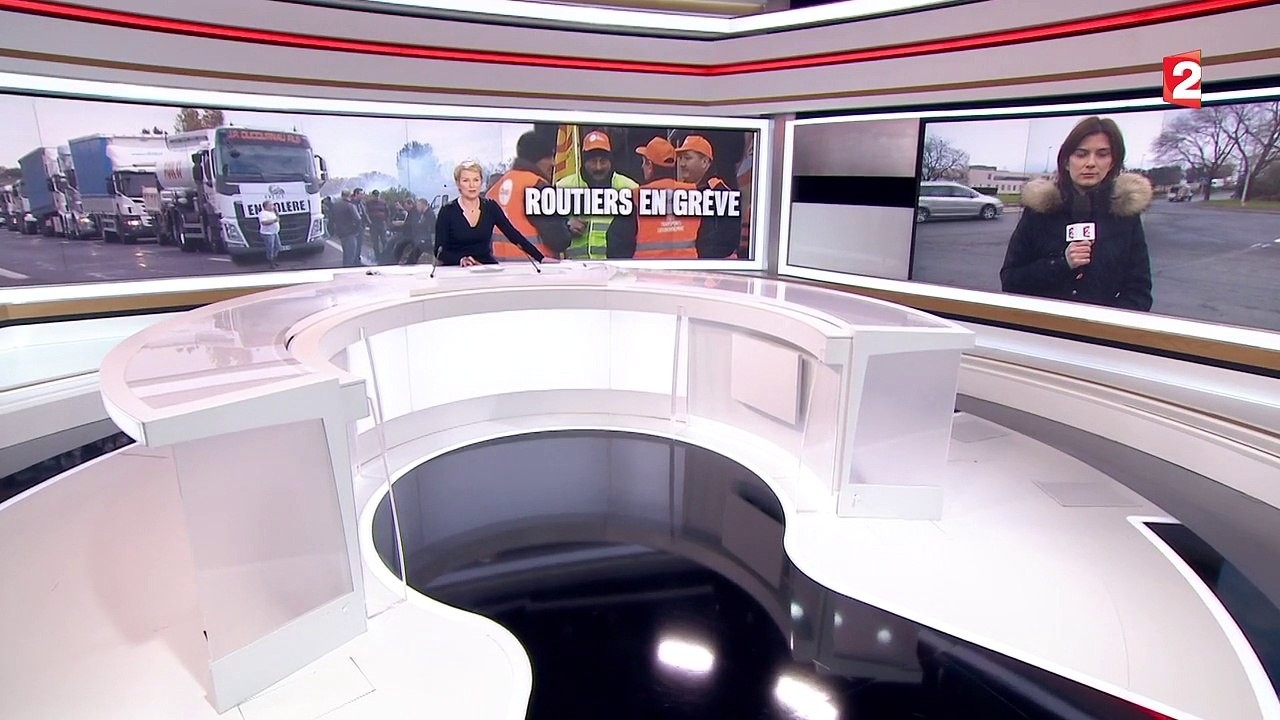 Une pause dans le mouvement des routiers
